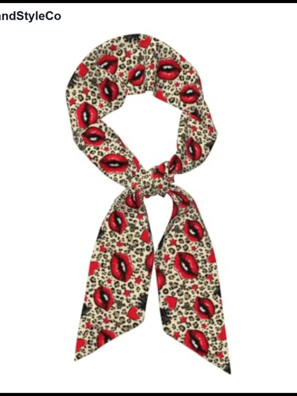 Satin Hair Scarf for Women, Multi-Use Neck Scarf & Handbag Handle Wrap